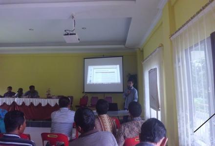 BIMTEK KPPS di Desa Besar II Terjun